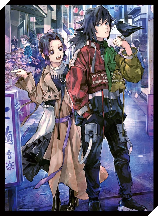 Sẽ thế nào nếu các nhân vật Kimetsu No Yaiba XUYÊN KHÔNG đến tương lai không còn quỷ?