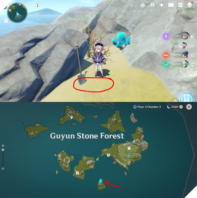 Genshin Impact: Tổng hợp những vị trí rương ẩn tại những địa điểm không ai ngờ đến P2  7