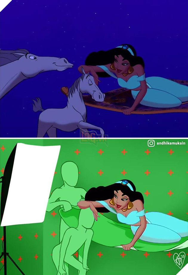 Sẽ ra sao nếu các bộ phim hoạt hình Disney cũng có Behind The Scenes? 11