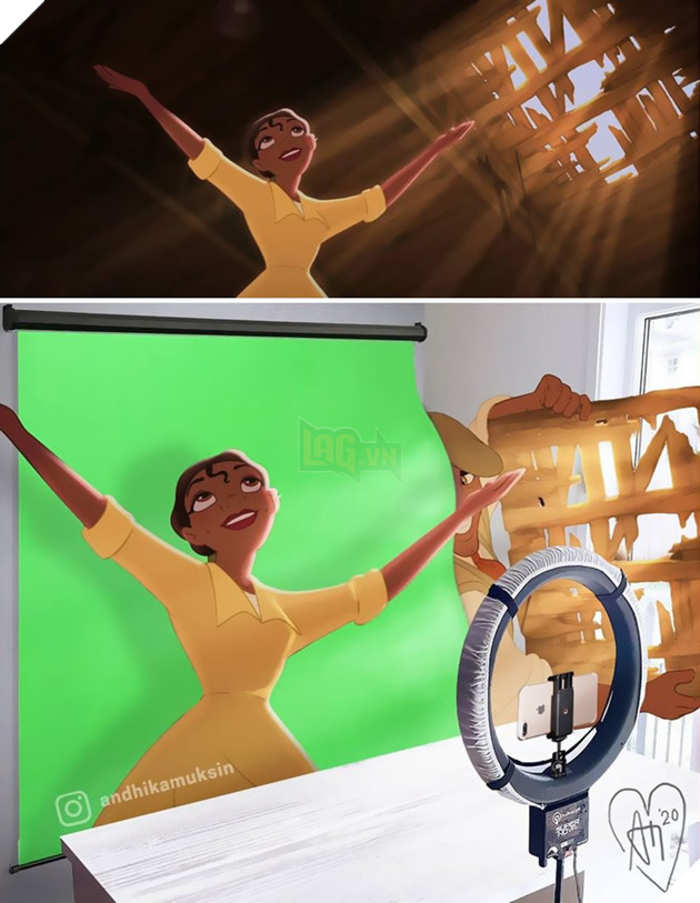 Sẽ ra sao nếu các bộ phim hoạt hình Disney cũng có Behind The Scenes? 4