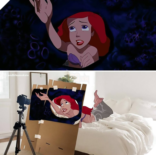 Sẽ ra sao nếu các bộ phim hoạt hình Disney cũng có Behind The Scenes? 3