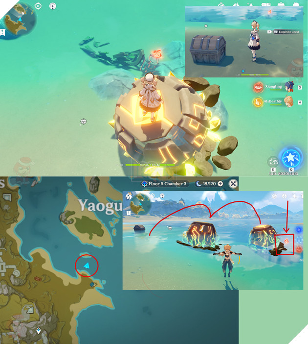 Genshin Impact: Tổng hợp những vị trí rương ẩn tại những địa điểm không ai ngờ đến P1  14