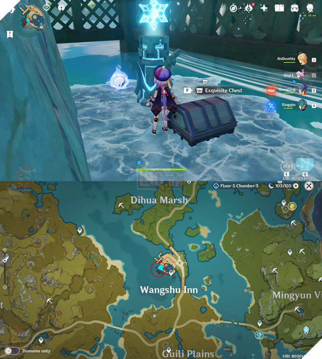 Genshin Impact: Tổng hợp những vị trí rương ẩn tại những địa điểm không ai ngờ đến P1  5