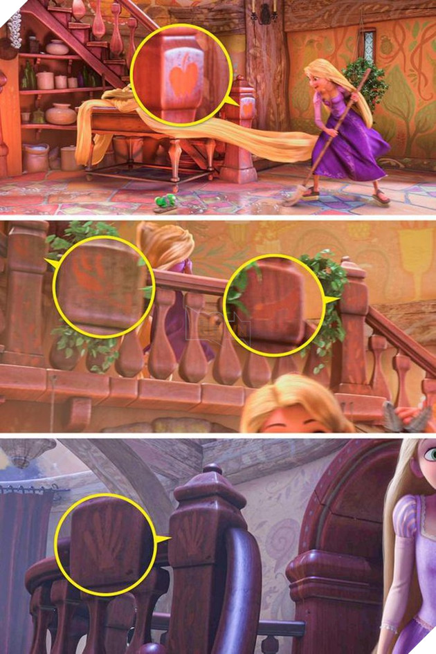 Những chi tiết ẩn trong phim hoạt hình Disney mà bạn không dễ nhận ra Phần 1  5