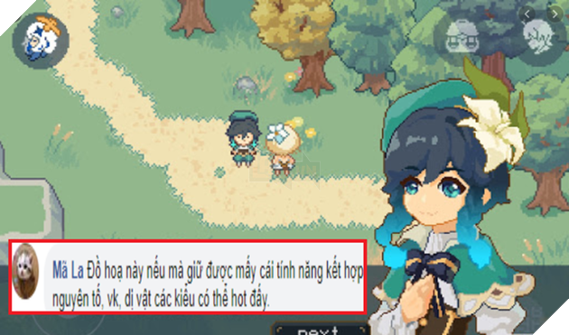 Xuất hiện Genshin Impact phiên bản 8-bit cực lạ dành cho những “thánh cuồng” từng đập máy vì game quá nặng - Ảnh 4.