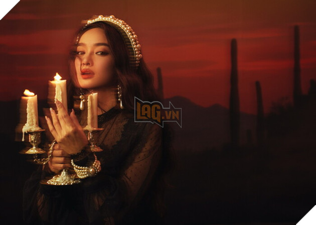 Sau Tiệc Trăng Máu, Kaity Nguyễn biến hình thành nữ nhân quyến rũ 7