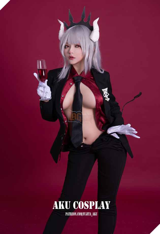 Trở thành SIMP chúa với loạt ảnh cosplay Lucifer trong Helltaker cực hấp dẫn và chết người  9