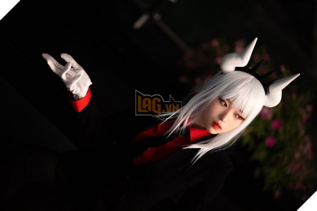Trở thành SIMP chúa với loạt ảnh cosplay Lucifer trong Helltaker cực hấp dẫn và chết người  3