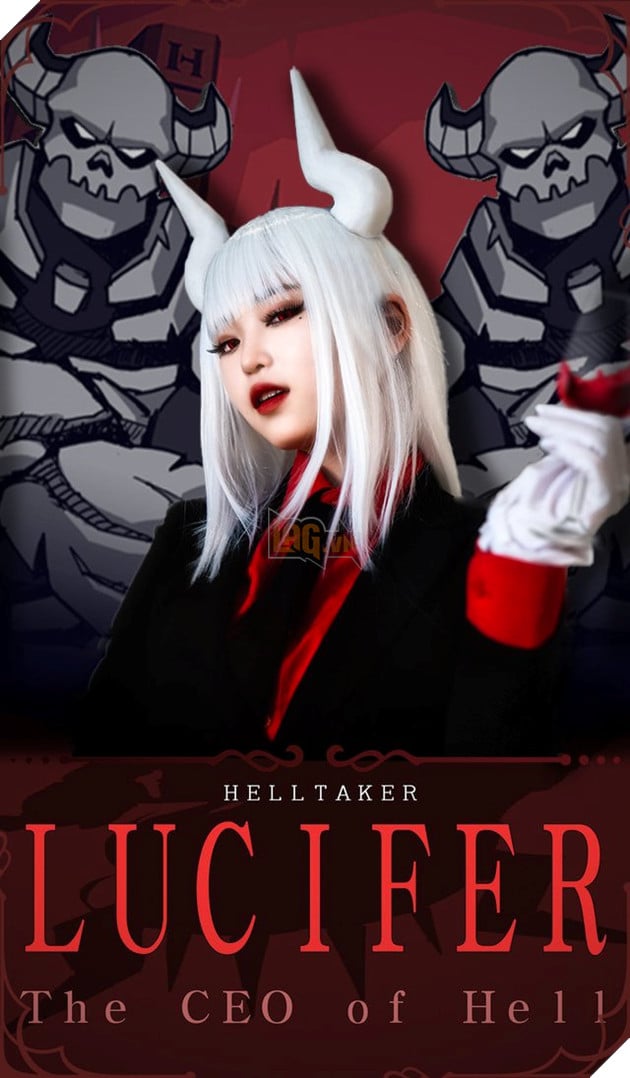 Trở thành SIMP chúa với loạt ảnh cosplay Lucifer trong Helltaker cực hấp dẫn và chết người  6