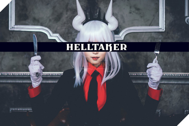 Trở thành SIMP chúa với loạt ảnh cosplay Lucifer trong Helltaker cực hấp dẫn và chết người  2