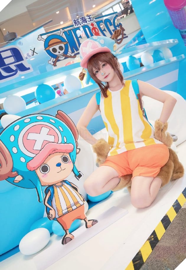 Cosplay Chopper trong One Piece, hot girl Trung Quốc vẫn đáng yêu quá sức tưởng tượng 3