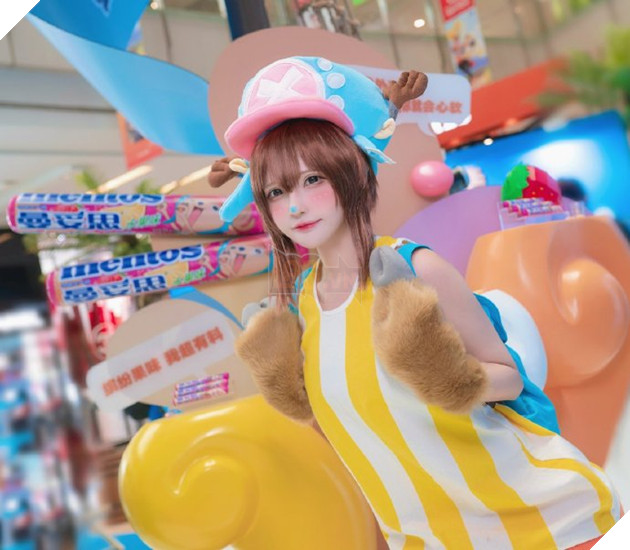Cosplay Chopper trong One Piece, hot girl Trung Quốc vẫn đáng yêu quá sức tưởng tượng 2