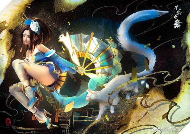 Cosplay Mai Shiranui trong Game Nhái Liên Quân , nữ coser Trung Quốc hớp hồn khán giả thế giới