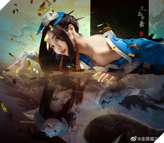 Cosplay Mai Shiranui trong Game Nhái Liên Quân , nữ coser Trung Quốc hớp hồn khán giả thế giới 2