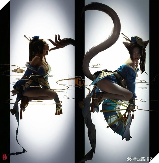 Cosplay Mai Shiranui trong Game Nhái Liên Quân , nữ coser Trung Quốc hớp hồn khán giả thế giới 5