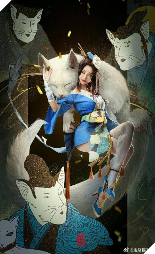 Cosplay Mai Shiranui trong Game Nhái Liên Quân , nữ coser Trung Quốc hớp hồn khán giả thế giới 6