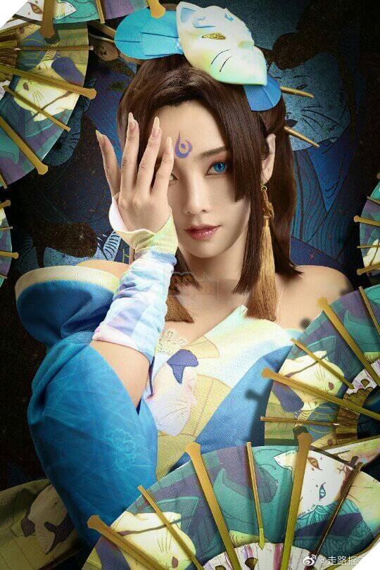 Cosplay Mai Shiranui trong Game Nhái Liên Quân , nữ coser Trung Quốc hớp hồn khán giả thế giới 7