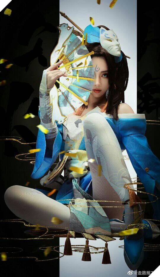 Cosplay Mai Shiranui trong Game Nhái Liên Quân , nữ coser Trung Quốc hớp hồn khán giả thế giới 8