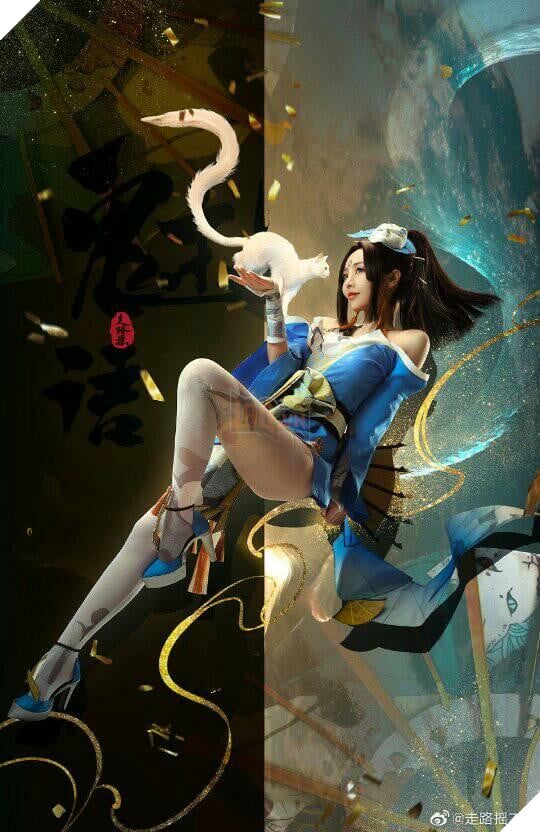 Cosplay Mai Shiranui trong Game Nhái Liên Quân , nữ coser Trung Quốc hớp hồn khán giả thế giới 9