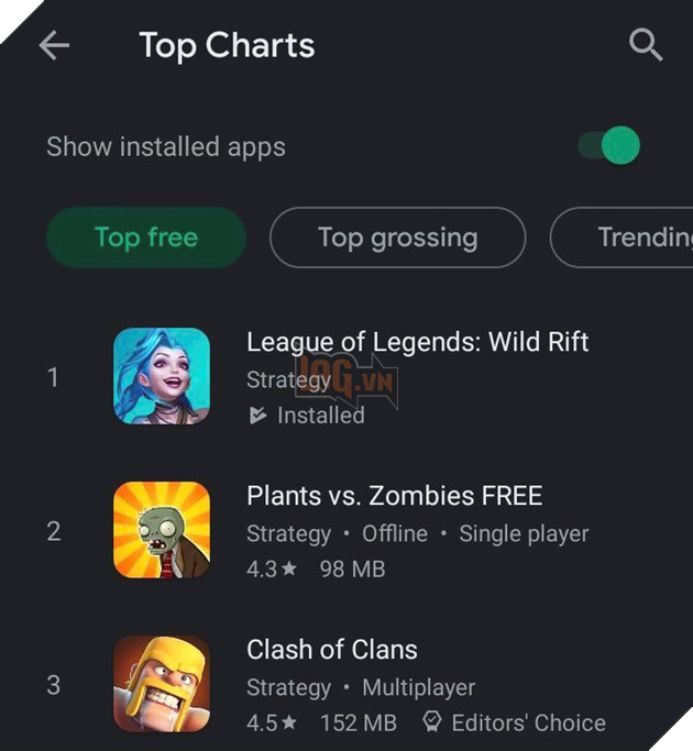 Liên minh Tốc Chiến đứng đầu Bảng xếp hạng của Google Play Store sau khi ra mắt bản Beta 2