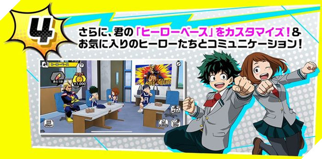 My Hero Academia: Ultra Impact chính thức lộ diện trên điện thoại di động 4