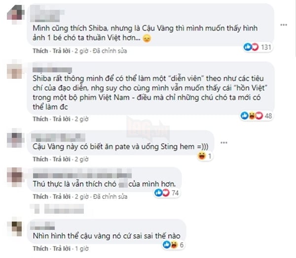  
Những bình luận của cư dân mạng. (Ảnh chụp màn hình)