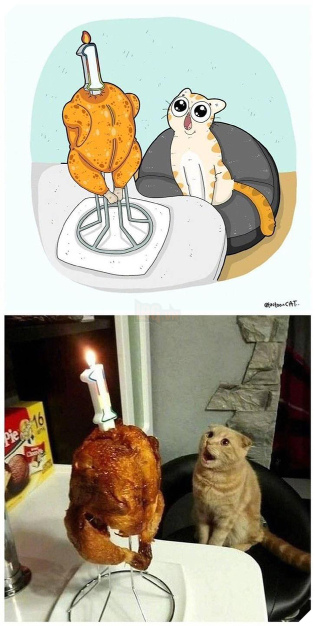 Loạt tranh vẽ cưng xỉu cover lại những khoảnh khắc khó đỡ của các boss P2  2