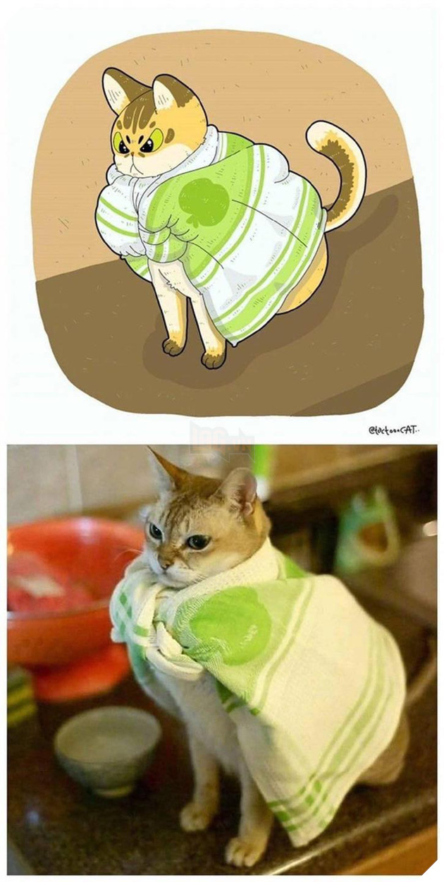 Loạt tranh vẽ cưng xỉu cover lại những khoảnh khắc khó đỡ của các boss P2  6