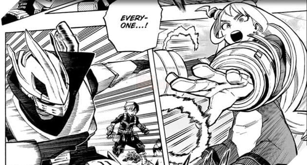 Dự đoán spoiler My Hero Academia chap 290: Anh hùng bí ẩn xuất hiện, Liên Minh rút lui 2