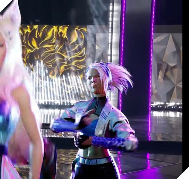 LMHT: Game thủ thực hiện ảnh chế về biểu cảm khó đỡ của các thành viên K/DA tại CKTG 2020 3