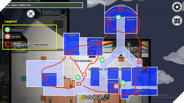 Among Us: Hướng dẫn làm chủ tất cả bản đồ mang lại lợi ích cho riêng bạn 5