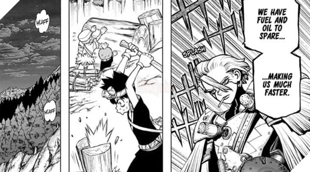 Dự đoán spoiler Dr.Stone chap 173: Chế tạo 6 chiếc moto, Senku cùng đồng đội khám phá Amazon
