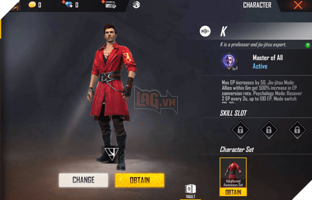 Free Fire: K Vs Jai - Nhân vật nào có kỹ năng tốt hơn