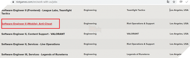 Riot Games tuyển thêm kỹ sư phầm mềm để đối đầu với hack/cheat trong Liên Minh: Tốc Chiến 2
