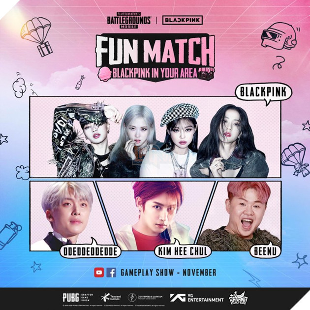 PUBG Mobile X Blackpink: Ngày, thời gian diễn ra trận đấu trực tuyến được người hâm mộ mong đợi