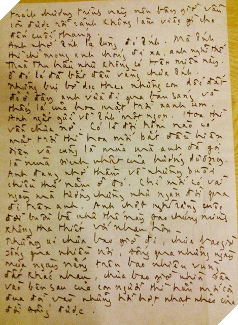 Hé lộ nội dung thư tình cố Nhạc sĩ Trịnh Công Sơn từng gửi người tình Ngô Vũ Dao Ánh 6