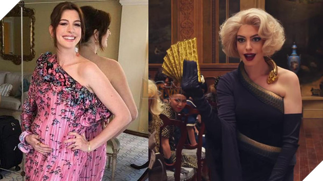 Anne Hathaway đã có thai trước khi quay The Witches 2