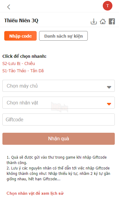 Thiếu Niên 3Q tặng thêm 100 Giftcode mừng game ra mắt với những phần quà hấp dẫn  2
