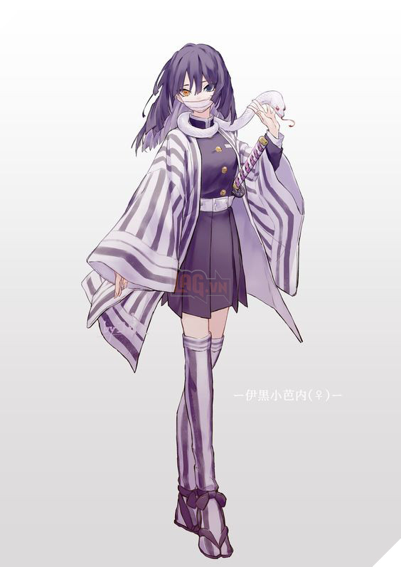 Dắt nhau đi chuyển giới, kiếm sĩ Kimetsu No Yaiba hóa harem cực xinh đẹp: Nhìn Luyến Trụ mà hết hồn! 7