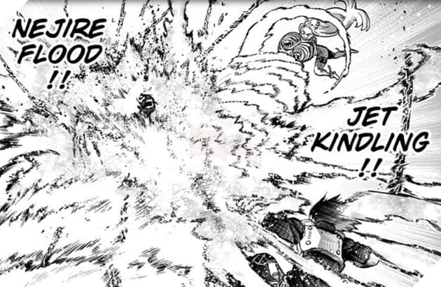 Dự đoán spoiler My Hero Academia chap 291: Dabi tấn công Endeavor. Gigantomachia giết tất cả 2