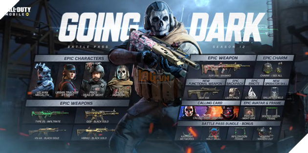 Call of Duty Mobile Season 12 Going Dark: Vũ khí, Nhân vật và Bản đồ mới; Chế độ Night Vision cập bến 2