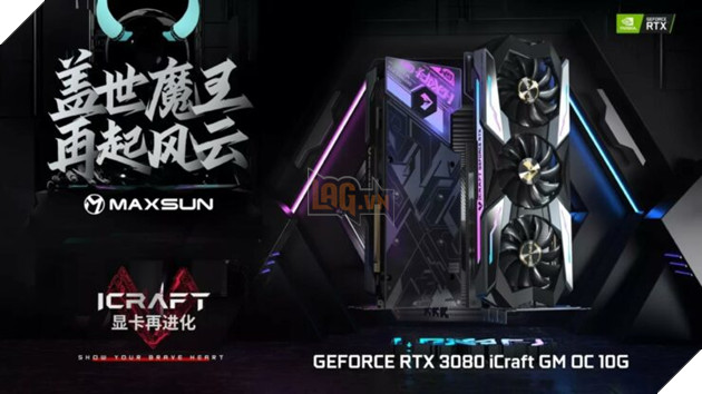 Maxsun ra mắt card đồ họa iCraft GeForce RTX 3080 có thiết kế lấy cảm hứng từ anime 6