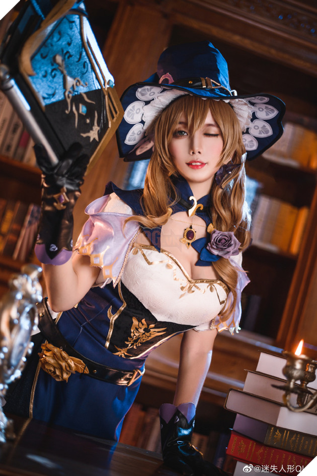 Ngây ngất với bộ ảnh cosplay Lisa trong Genshin Impact quyến rũ hơn cả trong game 9