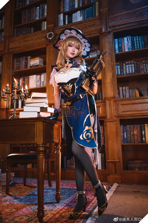 Ngây ngất với bộ ảnh cosplay Lisa trong Genshin Impact quyến rũ hơn cả trong game 10