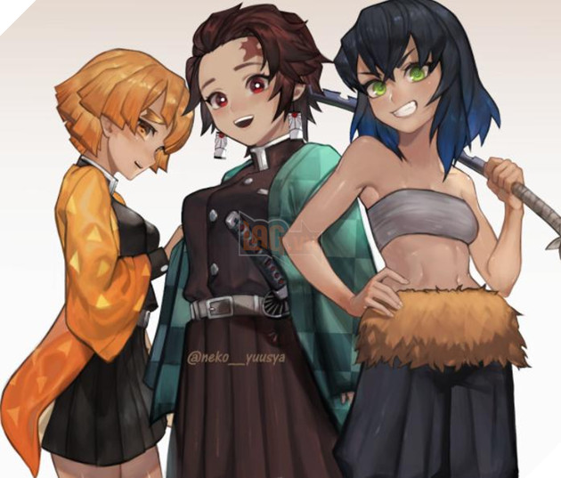 Kimetsu No Yaiba: Luyến Trụ tuổi gì sánh vai với Mỹ Nữ Inosuke Hashibira Siêu Vòng Một! 9