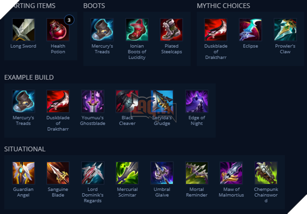 LMHT - Hướng dẫn cách lên đồ và bản ngọc Zed tiền mùa giải 2021 2