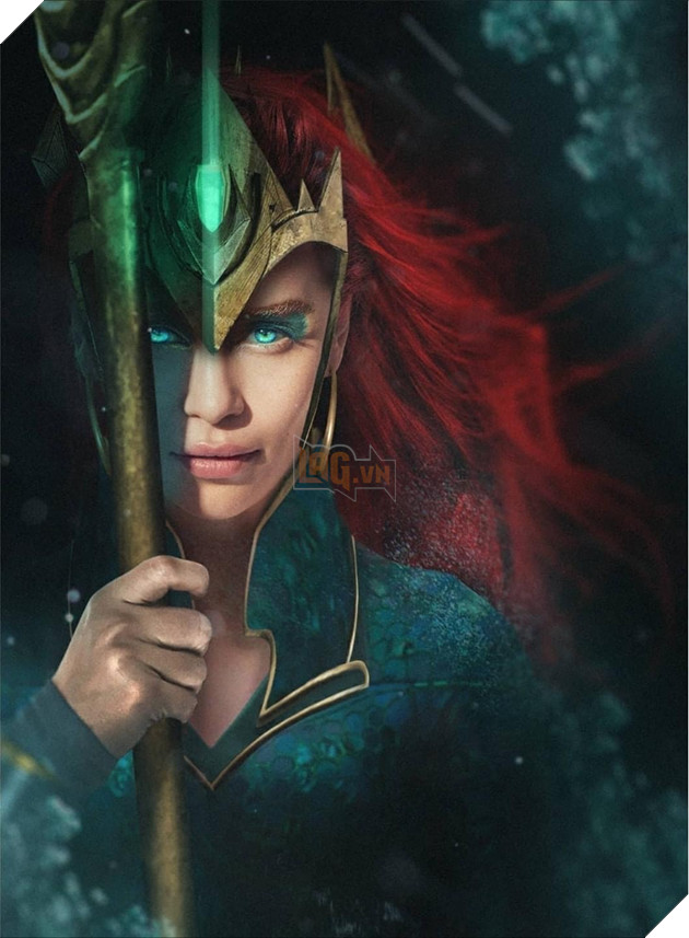 Khỏi cần Warner Bros. fan hâm mộ tự thay mẹ Rồng Emily Clarke cho Amber Heard trong Aquaman 2 2