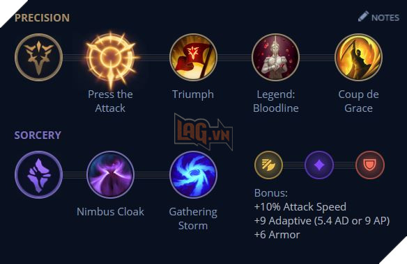 LMHT: Hướng dẫn cách lên đồ mới và bảng ngọc Lucian mạnh nhất Mùa 11 Tiền Mùa Giải 2021 12