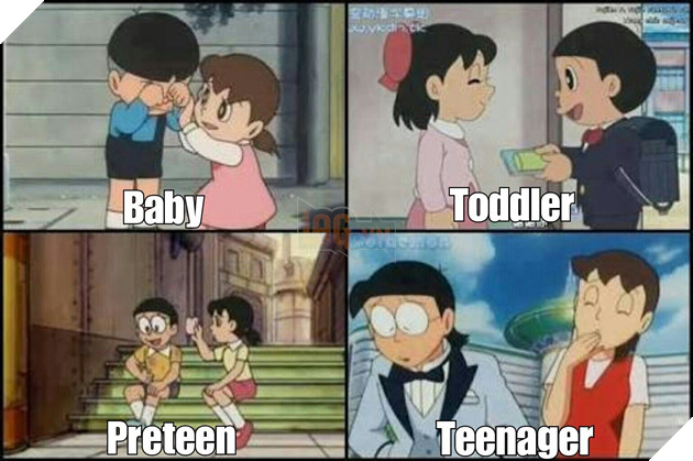 Khi các nhân vật anime/manga cũng đú trend #howmuchhaveyouchangedchallenge!! 3