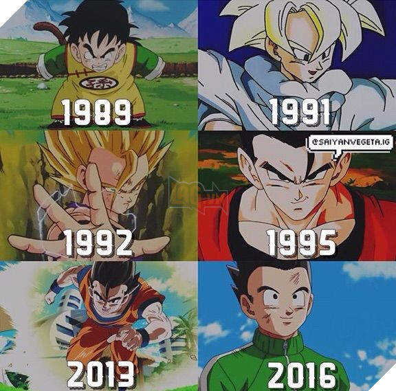 Khi các nhân vật anime/manga cũng đú trend #howmuchhaveyouchangedchallenge!! 6